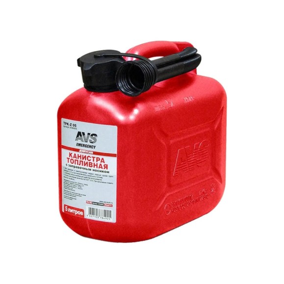 Канистра AVS TPK-05 5 л топливная пластик A78361S