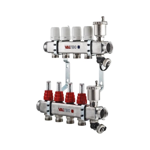 Коллекторная группа Valtec 1x11 выходов евроконус 3/4