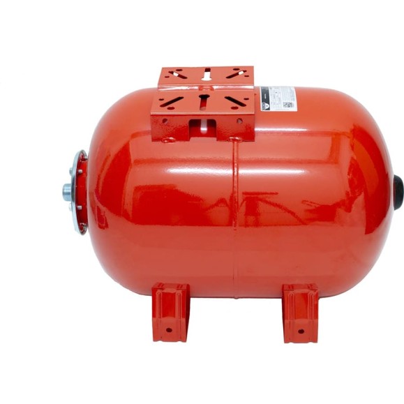 Гидроаккумулятор горизонтальный ULTRA-PRO 50 л, 10 Бар, 1" G, красный ZILMET 1100005013