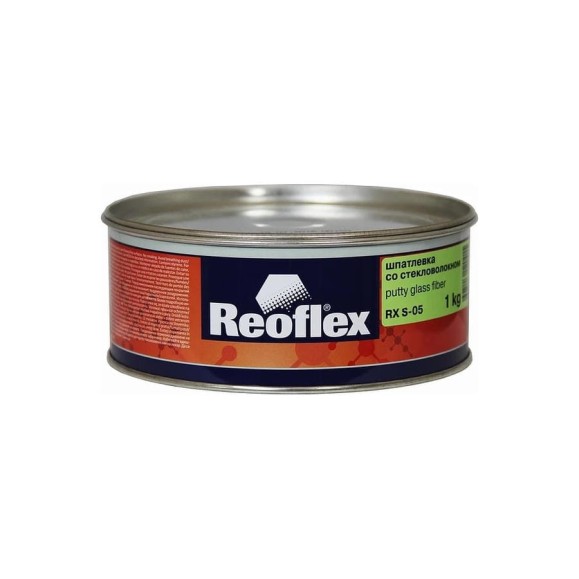 Шпатлевка со стекловолокном Reoflex Glass fiber 1 кг RX S-05/1000