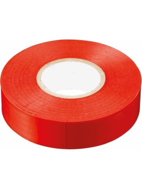 Изоляционная лента STEKKER 0,13x19 мм, 10 м, красная, INTP01319-10 32833