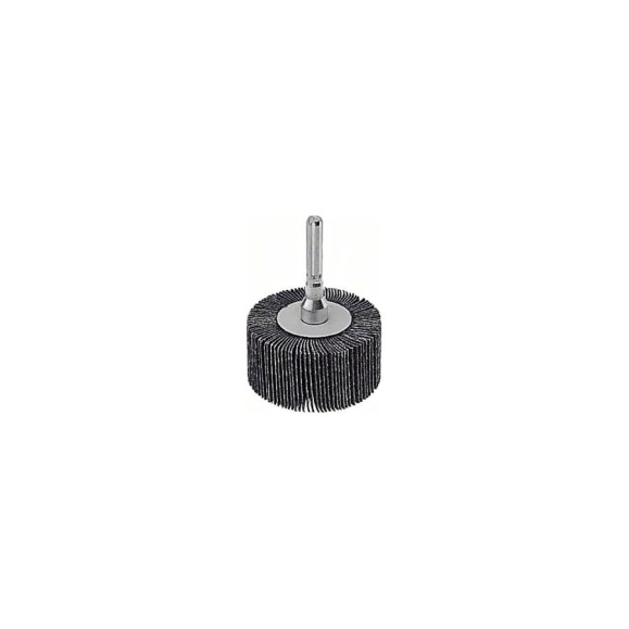 Шлифователь веерный INOX-FORTE для щеточной шлифмашины (75х30 мм; К180) Bosch 2608620642