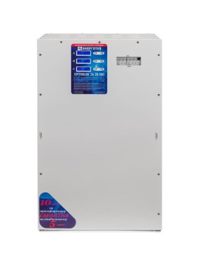 Стабилизатор напряжения 3 фазы (20000 х 3 HV ±10 В 285-520 В) Энерготех OPTIMUM 514509