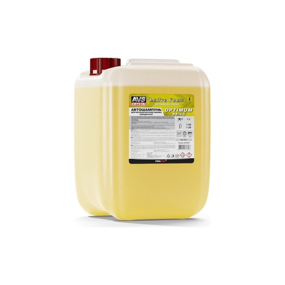 Автошампунь OPTIMUM PF-10 для бесконтактной мойки Active Foam 1:1 20 кг AVS A07535S