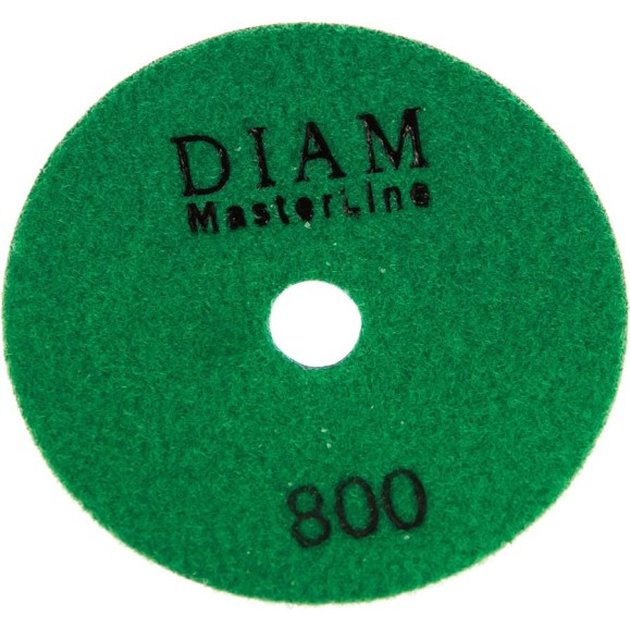 Круг алмазный гибкий шлифовальный АГШК Master Line (100х2 мм; №800; сухая) Diam 000569