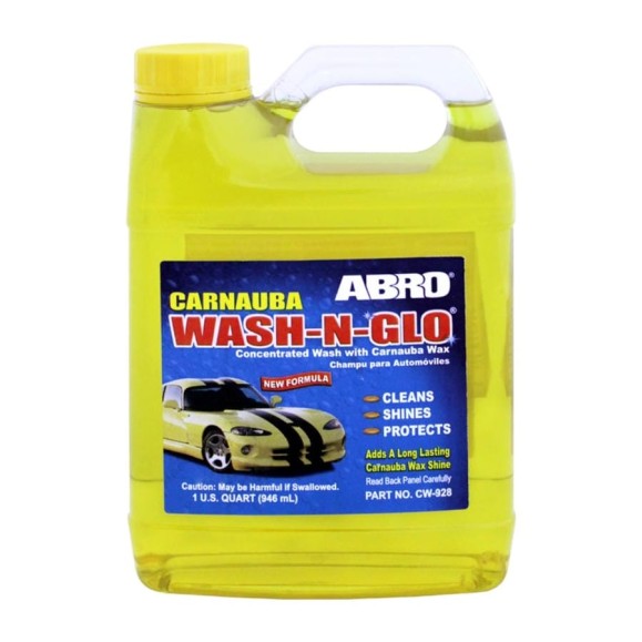 Автошампунь Abro с воском 0.950 л ABRO INDUSTRIES INC CW-928