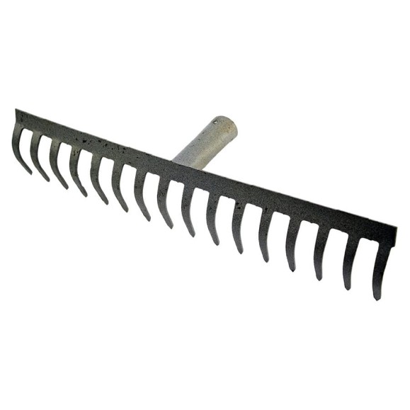 Прямые грабли без черенка KAM-tools 16 зуб. 002013