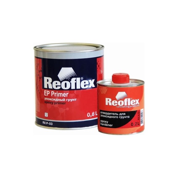 Эпоксидный грунт Reoflex 0.8 л, серый RX P-03/800