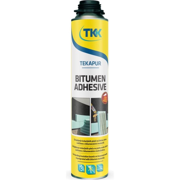 Пена-клей для теплоизоляции, для битумных покрытий ТКК Tekapur Bitumen Adhesive 46524
