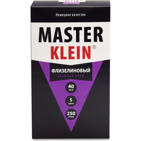 Клей обойный Master Klein для флизелиновых обоев 250гр жест,пачка 1005 Клей обойный Master Klein для флизелиновых обоев 250гр жест,пачка 1005
