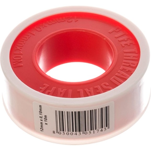 Лента-фум 12ммх0,1ммх10м Valtec VT.PTFE.0.121010 74787