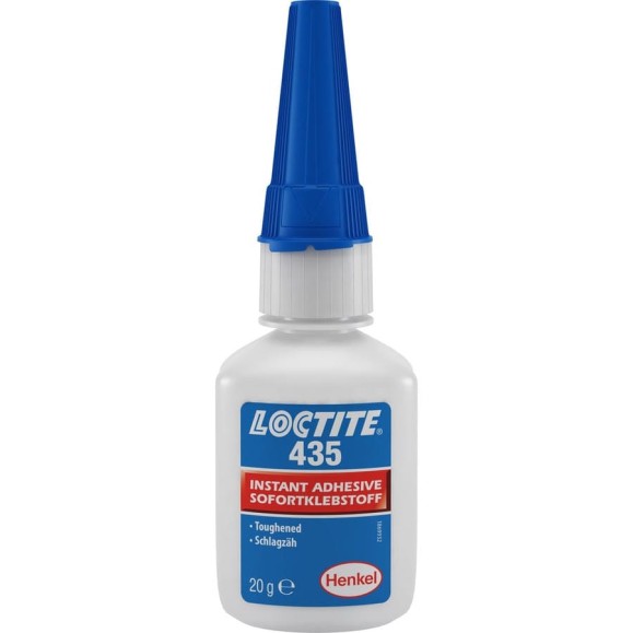 Клей повышенной прочности для пористых поверхностей Loctite 435 химо-водостойкий, прозрачный, 20г 1924301
