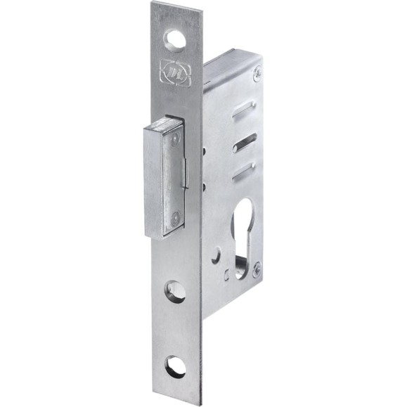 Корпус замка DOORLOCK PL303 35/22 Rt нержавеющая сталь, для профильных дверей с прямым ригелем 75364