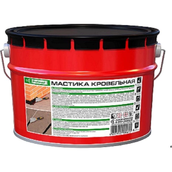 Кровельная мастика Profimast 10 л / 9 кг 4607952900615 Кровельная мастика Profimast 10 л / 9 кг 4607952900615