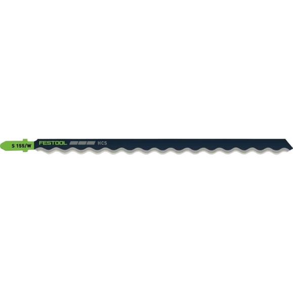 Пилки для лобзика S 155/W для мягких пеноматериалов 3 шт. FESTOOL 204345