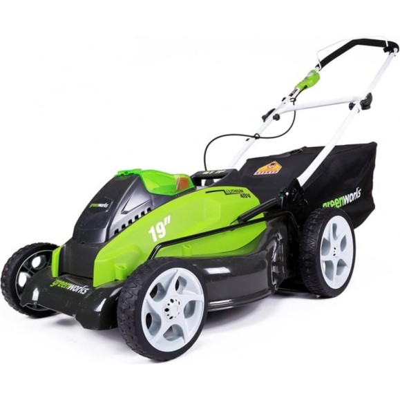 Аккумуляторная газонокосилка Greenworks G40LM45 2500107