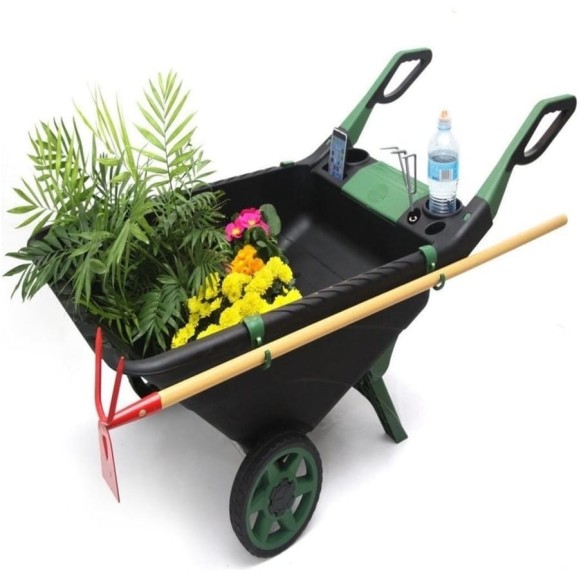 Тачка-тележка D.F. OMER Garden Cart /арт. L2240/ WBR 80100LAR/RU