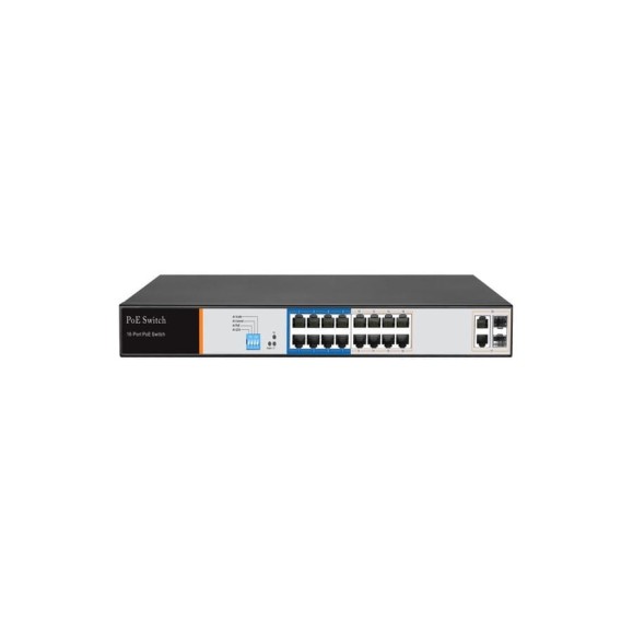 16-ти портовый коммутатор J2000 NET-SW16P2UG2Fi CC000007122 16-ти портовый коммутатор J2000 NET-SW16P2UG2Fi CC000007122