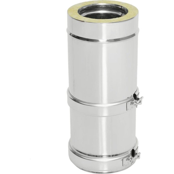 Труба Телескоп Термо L 300-450 ТТТ-Р 304-0.8/304 D200/300 с хомут ТЕПЛОВиСУХОВ TS.ST5.TRT.0200.59666 Труба Телескоп Термо L 300-450 ТТТ-Р 304-0.8/304 D200/300 с хомут ТЕПЛОВиСУХОВ TS.ST5.TRT.0200.59666
