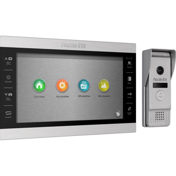 Домофон Falcon Eye AHD Silver FE-70 ATLAS HD (White)+ FE-400 AHD (Silver)