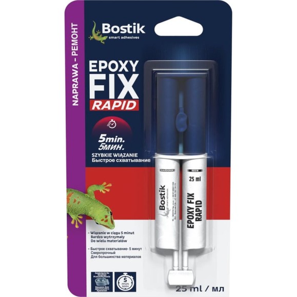 Эпоксидный клей Bostik EPOXY FIX Rapid 25 мл G132