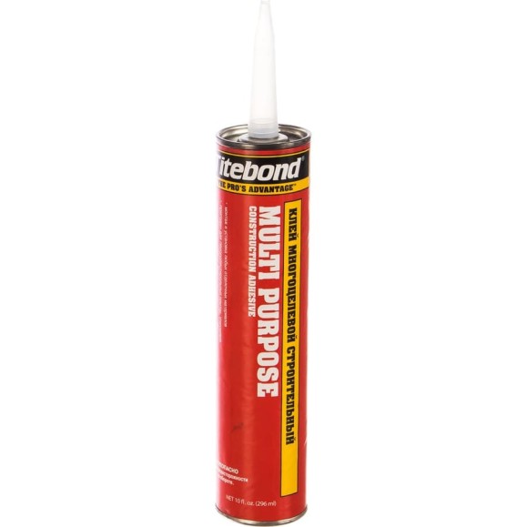 Многоцелевой монтажный клей Titebond Multi-Purpose красный картридж 3451