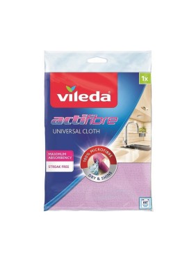 Салфетка АКТИФАЙБР (микрофибра + ПВА) VILEDA 148308