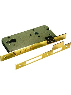 Замок под цилиндр с тремя ригелями MORELLI L03 PG 9008929