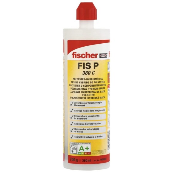 fischer Состав инъекционный FIS P 380 C 59234 fischer Состав инъекционный FIS P 380 C 59234