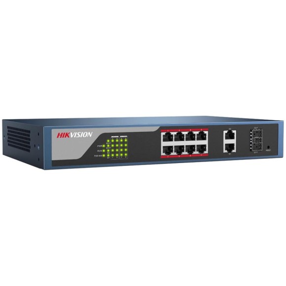 Коммутатор Hikvision Ethernet, PoE DS-3E1310P-E УТ-00005694