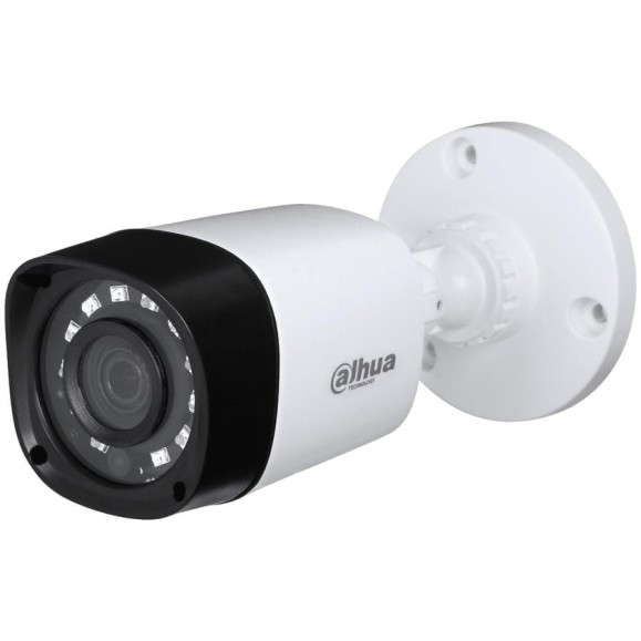 Уличная пластиковая цилиндрическая видеокамера Dahua 4Мп DH-HAC-HFW1400RP-0280B 13697