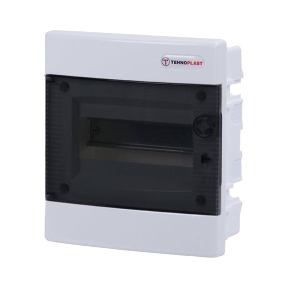 Встраиваемый распределительный щит TEHNOPLAST 4-8 автоматов IP40 - U4C 30542