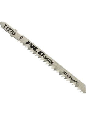 Пилки T127D (2 шт; 8 TPI; 100x75 мм; h=4-20 мм; HSS) по металлу Pilorama 541270