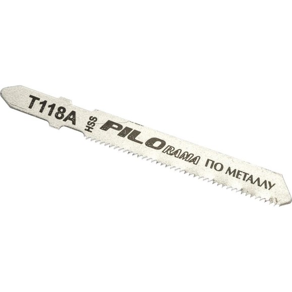 Пилки (2 шт; HSS; 21 TPI; 75x50 мм; h=1.5-3 мм) для лобзика T118A Pilorama 541181 Пилки (2 шт; HSS; 21 TPI; 75x50 мм; h=1.5-3 мм) для лобзика T118A Pilorama 541181
