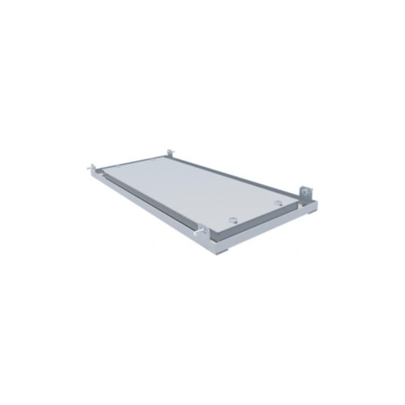 Нижняя сальниковая панель EKF AVERES, глухая, Ш400, Г800 PB4D800