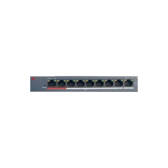Коммутатор HiWatch Ethernet, PoE DS-S908P B УТ-00025527