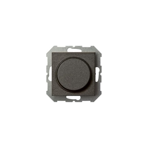 Диммер для светодиодных ламп LIREGUS Эпсилон 3-100W/10-250W ISR-006-01 E/J антрацит 28-1113