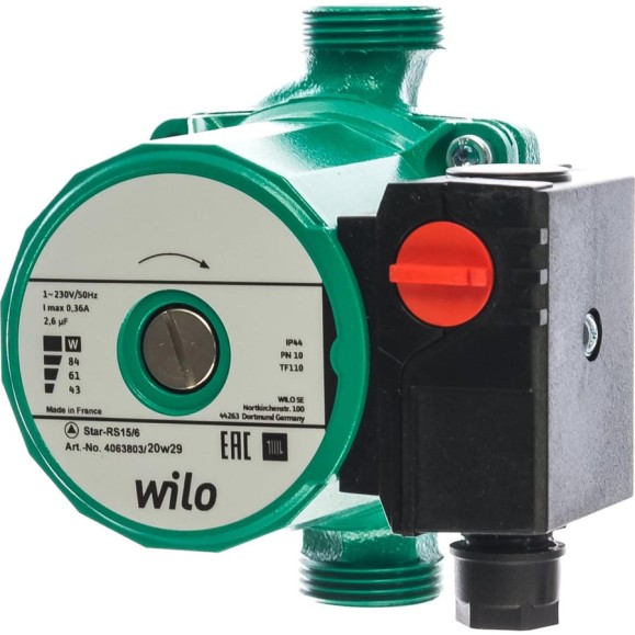 Циркуляционный насос Wilo STAR-RS 15/6-130 4063803