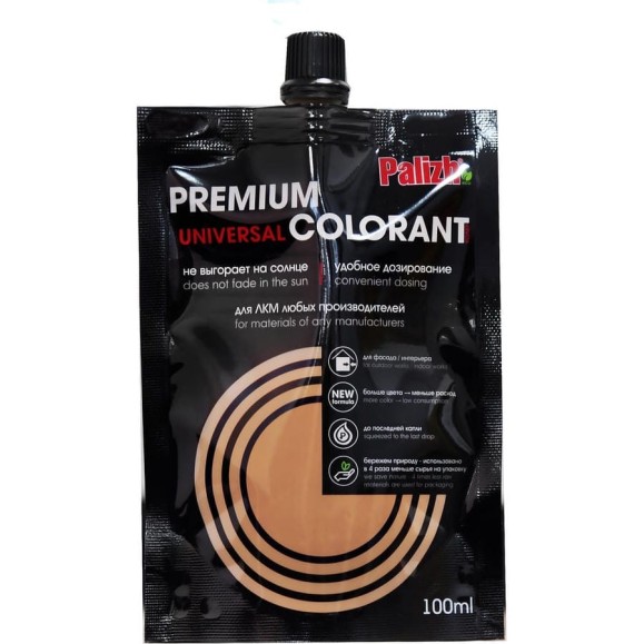 Колер PALIZH №2003 PREMIUM фасад 0,1л корица 11605782