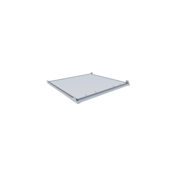 Нижняя сальниковая панель EKF глухая, Ш400, Г400, AVERES PB4D400