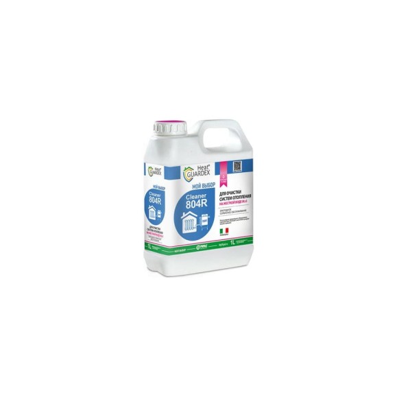 Реагент для очистки систем отопления на воде с жесткостью HeatGuardex Cleaner 804 R 303180400 3031804001 Реагент для очистки систем отопления на воде с жесткостью HeatGuardex Cleaner 804 R 303180400 3031804001