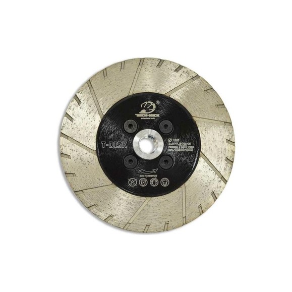 Диск алмазный турбошлифовальный по граниту T-Disk (125 мм; М14) TECH-NICK 105001003 Диск алмазный турбошлифовальный по граниту T-Disk (125 мм; М14) TECH-NICK 105001003