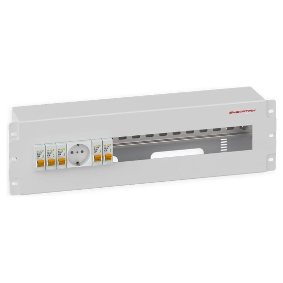 Корпус панель SYSMATRIX, с DIN рейкой 19 дюймов 3U 22 места DP 0003.700 Корпус панель SYSMATRIX, с DIN рейкой 19 дюймов 3U 22 места DP 0003.700