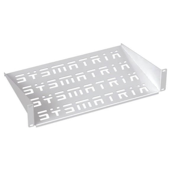 Консольная полка SYSMATRIX, 2U глубина 400 в телекоммуникационный шкаф SH 4003.700 Консольная полка SYSMATRIX, 2U глубина 400 в телекоммуникационный шкаф SH 4003.700