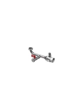 Запорный кран со сливом AG R 1" Reflex 9119204