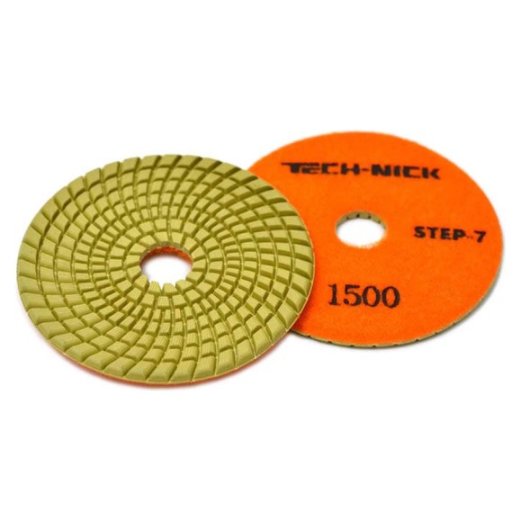 Круг алмазный гибкий шлифовальный АГШК STEP 7 (100x3.5 мм; Р1500) TECH-NICK 111120011 Круг алмазный гибкий шлифовальный АГШК STEP 7 (100x3.5 мм; Р1500) TECH-NICK 111120011