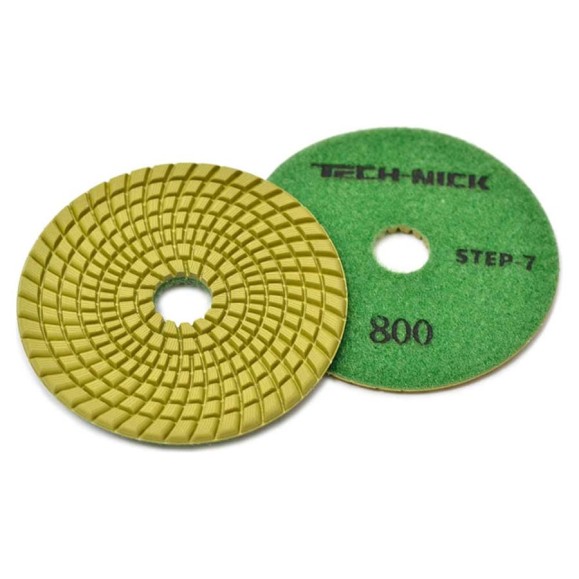 Круг алмазный гибкий шлифовальный АГШК STEP 7 (100x3.5 мм; Р800) TECH-NICK 111120010 Круг алмазный гибкий шлифовальный АГШК STEP 7 (100x3.5 мм; Р800) TECH-NICK 111120010