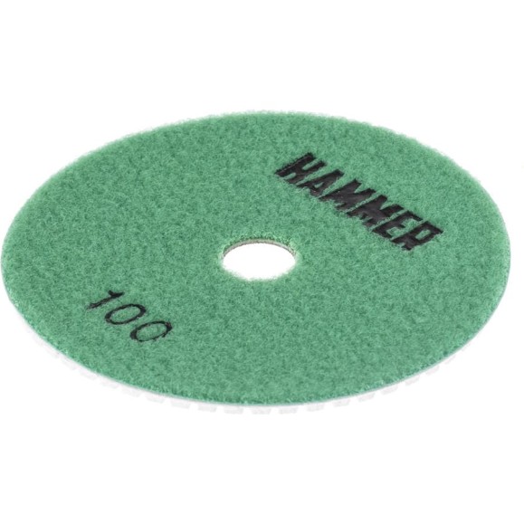 Круг алмазный шлифовальный гибкий черепашка Flex 206-212 (125 мм; P100) HAMMER 691455 Круг алмазный шлифовальный гибкий черепашка Flex 206-212 (125 мм; P100) HAMMER 691455