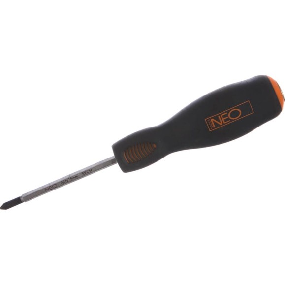 Крестовая ударная отвертка NEO Tools PH1x75 мм CrMo 04-027