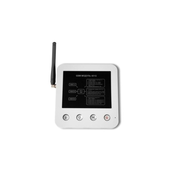 Дополнительное устройство Kenwei KW-401G GSM коммутатор домофона, белый CC000001389